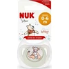 NUK NUK čiulptukas USP 0-6M SIL STAR TIGER10730905 1/6