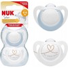 NUK 730690 Silikoninis čiulptukas 0-2 mėnesių STAR 2vnt/dėžutė