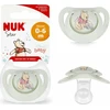 NUK 730905 Silikoninis čiulptukas 0-6 mėnesių STAR Mikė 1vnt.