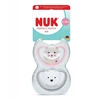 NUK čiulptukas USP 2EL 6-18 PM AIR CAT/MIS 10176340