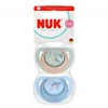 NUK SILICONE RAMINANTIS MUILAS PIRMAS PASIRINKIMAS 6-18m 2vnt VĖŽLIUKAS/BANGINIS
