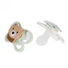 Nuk 446880 SILICONE PACIFIER AIR 0-6 2PCS BEAR/FROG 584451, 10175340