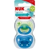 NUK silikoniniai čiulptukai 18-36 mėn., mėlyni, 2 vnt. (540802)