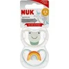 NUK silikoninis čiulptukas „Space“, anatominis, 2 vnt.