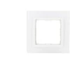 Kos Elektro System 5204181 VENA2 Vieno rėmo stiklas Xglass akrilas baltas + baltas 5204181
