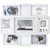 Nuotraukų rėmelis Nielsen Design Nielsen Why Not Collage baltas Resin Gallery 8999333