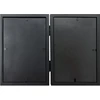 Ramka Focus Willow Juoda Double 13x18