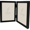 Ramka Focus Willow Juoda Double 13x18