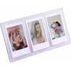 Nuotraukų rėmelis Langelis LoveInstant Rėmo stovi 3 Nuotraukos Kameros / Spausdinti spausdintuvas Popierius Zink / Fuji Instax mini - Purpurinė