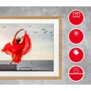 Nuotraukų rėmelis AgfaPhoto skaitmeninis rėmelis 10'' LCD HD WiFi automatinis pasukimas judesio jutiklis 32GB atmintis / APF1000 Wi-Fi / Ruda
