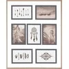 Atmosphera Frame Nuotraukų rėmelis, stiklas, 7 elementai, medinis rėmelis, atmosfera