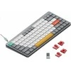 Klaviatūra Nuphy - Air75 V2 Belaidė mechaninė Klaviatūra - Belaidė Klaviatūra Mechaniczna Slim Lunar Gray Cowberry