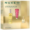 Anti-Aging Glow Routine Set Nuxe: Super Serum [10], Vegan, Anti-Ageing, Day - Night, Serum, For Face - Neck, 30 ml + Merveillanc