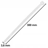 GTV Nailoninės kabelių juostelės 3,6 x 300 mm, 100 vnt., Baltas