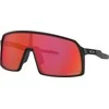 Oakley Sutro sportiniai akiniai nuo saulės matiniai juodi su Prizm Trail Torch lęšiais
