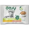 Maisto produktai - Oasy Chunks in Gravy šlapias kačių maistas 4x85g