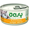 Maisto produktai - Oasy Caprice Mousse Kepenų 85g Be Gluteno Drėgnas Maistas