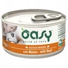 Maisto produktai - Oasy Caprice Mousse jautiena 85g, 10% baltymų, 5% riebalų