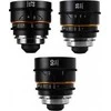 Objektyvas Lęšiai Venus Optics lęšių rinkinys Venus Optics Laowa Nanomorph 27 mm, 35 mm, 50 mm S35 Amber to Arri PL / Canon EF
