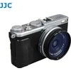 Objektyvo gaubtas JJC Objektyvo gaubtas JJC LH-JX100 juodas su tvirtinimo adapteriu