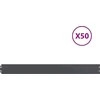 Vejo kraštas 50 pcs 10 x 103 cm Šaltai valcuotas plienas