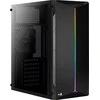 AEROCOOL AEROPGSSPLIT-A-BKRGB kompiuterio dėklas ATX Aerocool SPLIT RGB USB 3.0 - RGB STRIP 1x120mm VENTILIATORIUS