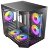 Korpusas Antec Kompiuterio CX M2 ARGB B, minitower tipo, palaikantis microATX plokštę, juodas