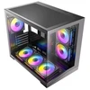 Antec kompiuterio korpusas CX M3 ARGB B, minitower tipo, microATX formatas, juodas