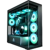 ARCTIC Premium E-ATX PC korpusas Xtender VG, juodas