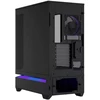 ASUS dėklas PRIME AP304 TG ARGB Juodas, ATX, permatomas šonas, 4x120mm ARGB, juodas
