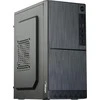 AKYGA Micro ATX Case AK35BK 2x USB 2.0 juodas be PSU