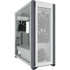 Corsair | Grūdinto stiklo PC dėklas | 7000D AIRFLOW | Šoninis langas | Baltas | Pilnas bokštas | Įtrauktas maitinimo šaltinis Nr. | ATX
