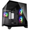 Obudowa Cougar CGR-2QA6B-RGB Mini Tower Juodas