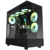 Darkflash DPX90 kompiuterio dėklas (juodas)