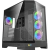 Darkflash DQX90 kompiuterio dėklas (juodas)