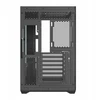 DarkFlash C280 computer case (juodas) + 7 fans