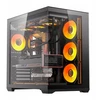 DarkFlash C280 computer case (juodas) + 7 fans