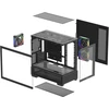 Deepcool Case | CG380 3F | Juodas | Micro ATX
