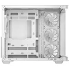 DeepCool CG530U 4F WH ATX lenkto stiklo panoraminis korpusas Baltas