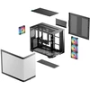 DeepCool CG530U 4F ATX Panoramaglas 4x ARGB juodas