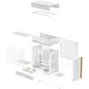 „Deepcool“ korpusas | CL660 WH | Baltas | Vidutinio dydžio bokštas