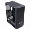 ZENPC Z5 tinklelio juodas kompiuterio korpusas 4x Fander P12 PWM PST ARGB 120mm