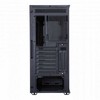 Usorteret ZENPC Z5 tinklelio juodas kompiuterio korpusas 4x Fander P12 PWM PST 120mm