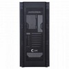 Usorteret ZENPC Z5 tinklelio juodas kompiuterio korpusas 4x Fander P12 PWM PST 120mm