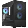 „Fractal Design“ | „Pop Mini Air RGB“ | Šoninis langas | Juodas TG skaidraus atspalvio | mATX, Mini ITX | ATX