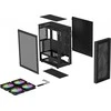 NATEC Genesis PC Case Diaxid 605 juodas ARGB