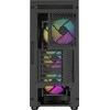 NATEC Genesis PC Case Diaxid 605 juodas ARGB