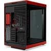 Hyte Y70 Midi Tower Touch Infinite - juoda / raudona