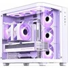 Jonsbo TK-3 – ATX-kompiuterio korpusas, baltos spalvos