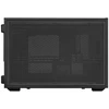 Lian Li DAN Cases B4 Wood Edition kompiuterio korpusas, Micro-ATX – riešuto spalvos, juodas